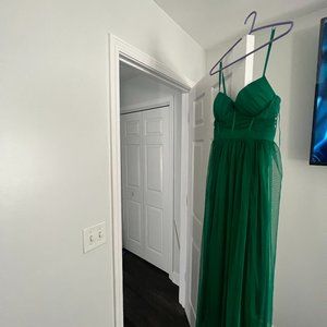 Emerald Green Formal Dress